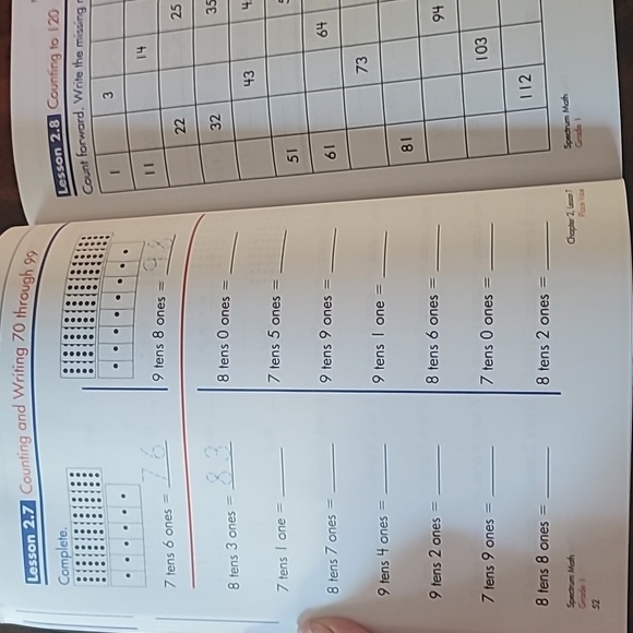 Book Spectrum Math 1 grade - Picture 10 of 16